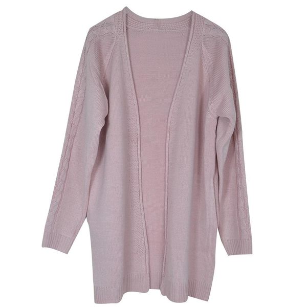 solid color women knitted sweater long sleeve cardigan casual jumper outwear, Black;white
solid color women knitted sweater long sleeve cardigan casual jumper outwear, Black;white