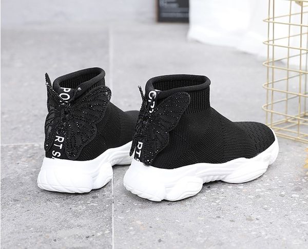 children sneakers autumn kids socks shoes breathable casual diamond super beautiful butterfly knot girls mesh sports shoes 26-37, Black;red
children sneakers autumn kids socks shoes breathable casual diamond super beautiful butterfly knot girls mesh sports shoes 26-37, Black;red