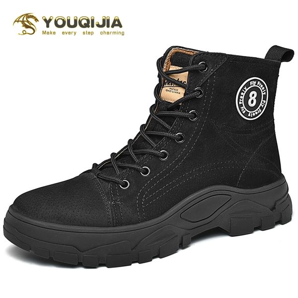 winter warm high-boots men's ankle boots comfortable snow wool short plush warm work, Black
winter warm high-boots men's ankle boots comfortable snow wool short plush warm work, Black