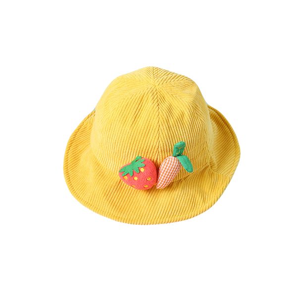 2019 baby corduroy fisherman hat cute strawberry decor kids cap autumn winter lovely outdoor sun visor children comfortable
2019 baby corduroy fisherman hat cute strawberry decor kids cap autumn winter lovely outdoor sun visor children comfortable
