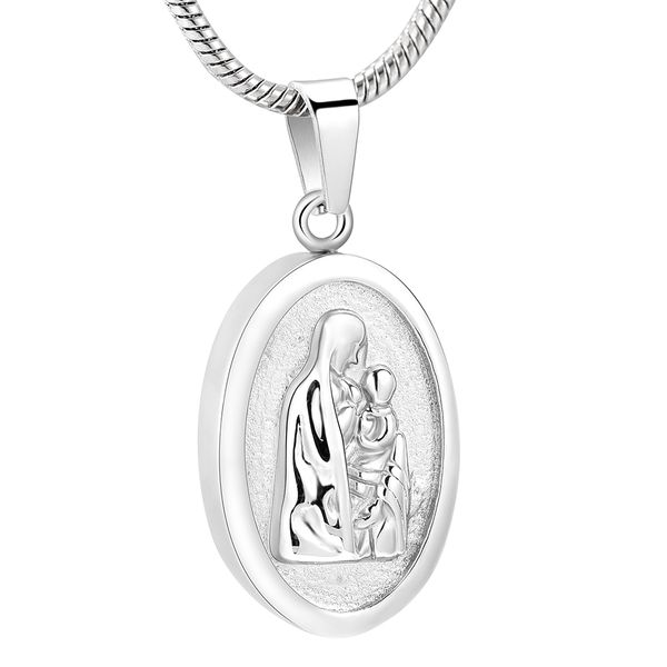 zzl059 mother & child forever love cremation pendant ashes holder keepsake memorial urn necklace jewelry for women men, Silver
zzl059 mother & child forever love cremation pendant ashes holder keepsake memorial urn necklace jewelry for women men, Silver