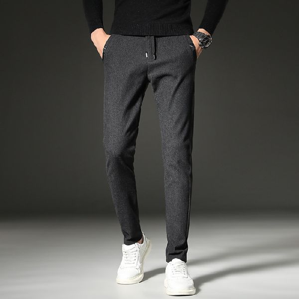 2020 men's casual pants brand classic full length suit straight cotton business man commercial plus big size 38 trousers, Black
2020 men's casual pants brand classic full length suit straight cotton business man commercial plus big size 38 trousers, Black