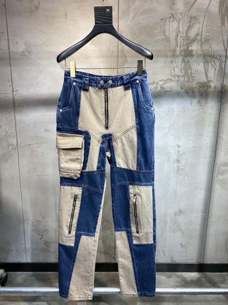 2020 spring fashion women patchwork denim long pants trouse female straight jeans ddxgz2 12.4, Blue
2020 spring fashion women patchwork denim long pants trouse female straight jeans ddxgz2 12.4, Blue