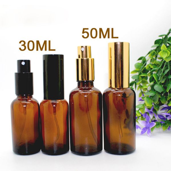 30ml 50ml empty glass sprayer bottles amber atomizer refillable spray bottles vial with black gold pump cap for perfume cosmetic water
30ml 50ml empty glass sprayer bottles amber atomizer refillable spray bottles vial with black gold pump cap for perfume cosmetic water