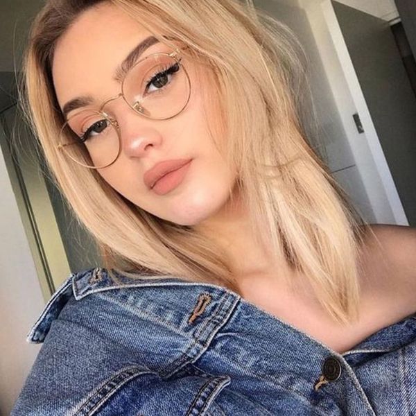 classic vintage metal round frame glasses frame fashion design women flat mirrors men computer prescription eyes, Black
classic vintage metal round frame glasses frame fashion design women flat mirrors men computer prescription eyes, Black