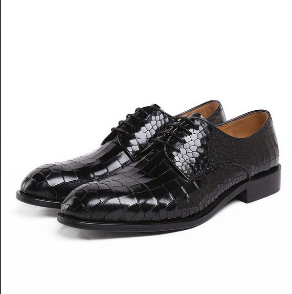 мужские кожаные туфли, босоножки, кожа удобная oxfords круглый toe работа chaussure homme, Black
мужские кожаные туфли, босоножки, кожа удобная oxfords круглый toe работа chaussure homme, Black