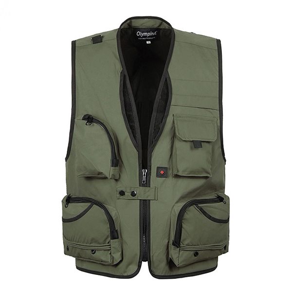 men summer cameraman summer men reporter vest multi-pockets sleeveless waistcoats 5-4, Black;white
men summer cameraman summer men reporter vest multi-pockets sleeveless waistcoats 5-4, Black;white