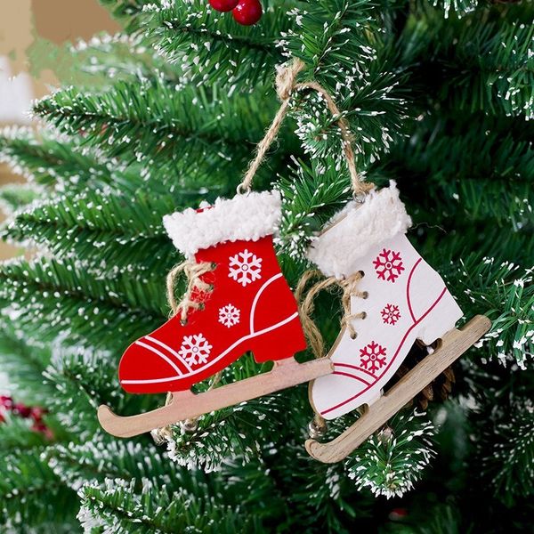 2019 christmas wooden ornament creative sleds boots pendant christmas tree home party decorations
2019 christmas wooden ornament creative sleds boots pendant christmas tree home party decorations
