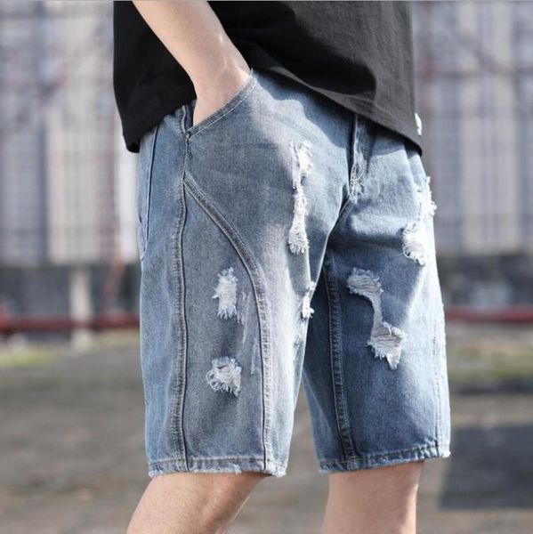 2020 summer casual men jean shorts pockets denim shorts hole knee length jeans masculino plus size 7xl w791, Blue
2020 summer casual men jean shorts pockets denim shorts hole knee length jeans masculino plus size 7xl w791, Blue