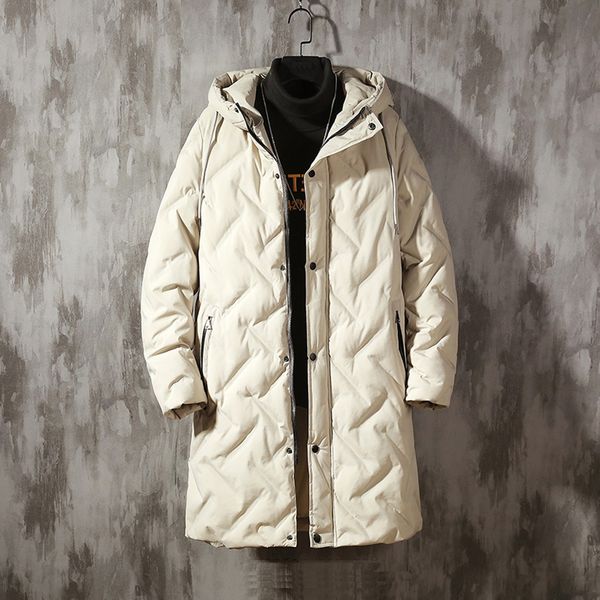 winter jacket men 2019 fashion casual parkas mid-length pure color thickened hoodie cotton-padded jacket coat veste homme hiver, Black
winter jacket men 2019 fashion casual parkas mid-length pure color thickened hoodie cotton-padded jacket coat veste homme hiver, Black