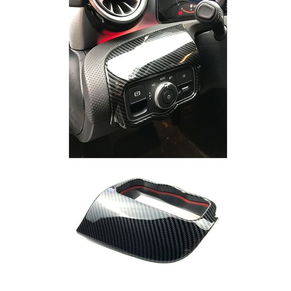 car carbon fiber headlight switch control panel cover trim for a class a180 a200 a220 a250 w177 2019 2020
car carbon fiber headlight switch control panel cover trim for a class a180 a200 a220 a250 w177 2019 2020