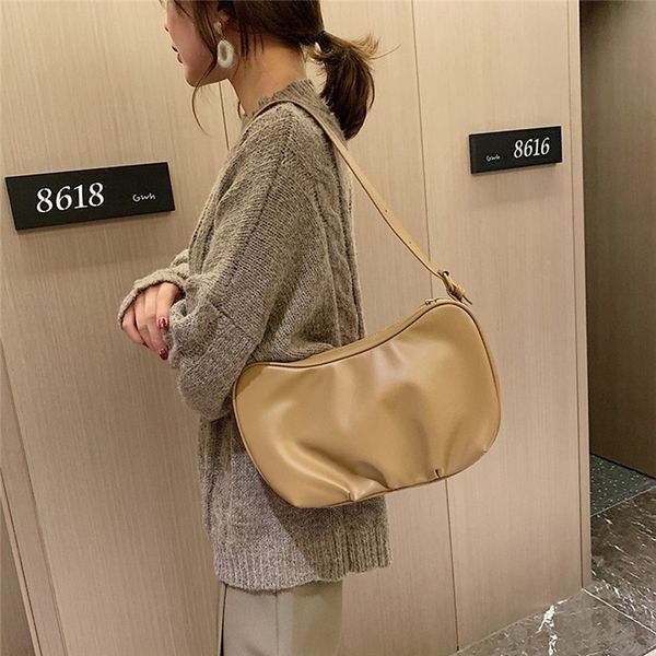 women ruched baguette bags 2019 new fashion leather cloud shoulder messenger bag retro fold clutch handbags and purses #40
women ruched baguette bags 2019 new fashion leather cloud shoulder messenger bag retro fold clutch handbags and purses #40