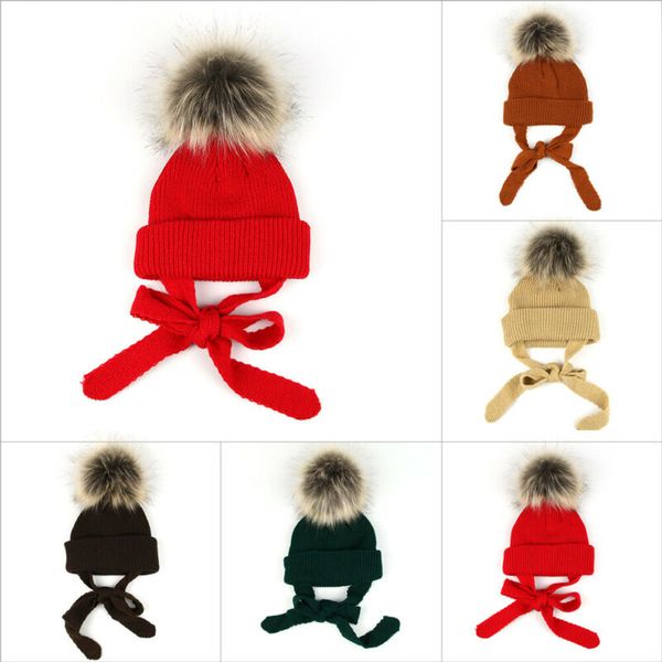 christmas baby hats newborn kids baby boys girls fur pom hat winter warm knit bobble beanie cap, Yellow
christmas baby hats newborn kids baby boys girls fur pom hat winter warm knit bobble beanie cap, Yellow