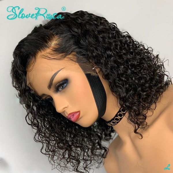 13x4 short curly bob wigs 130% brazilian remy hair can be dyed lace front human hair wigs pre-plucked bleached knots slove rosa, Black;brown
13x4 short curly bob wigs 130% brazilian remy hair can be dyed lace front human hair wigs pre-plucked bleached knots slove rosa, Black;brown