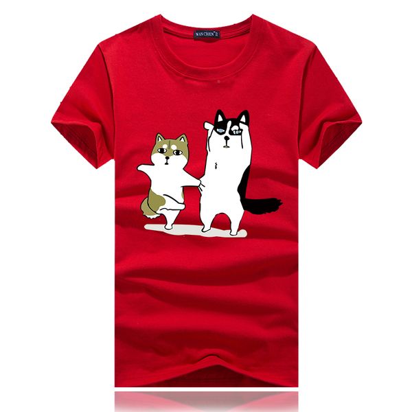 summer brand man short sleeve wolf head printed men tshirt funny men's tee shirts men t-shirt cotton casual mens t shirts, White;black
summer brand man short sleeve wolf head printed men tshirt funny men's tee shirts men t-shirt cotton casual mens t shirts, White;black
