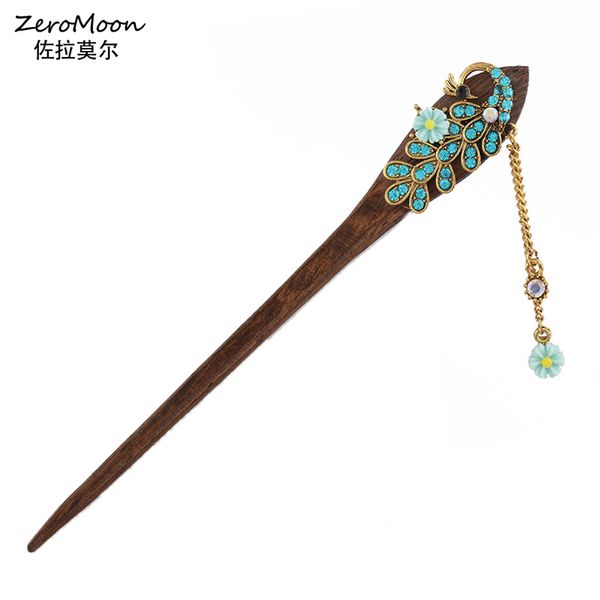 crystal rhinestone peacock bird wood hair stick women hairpin metal chain tassel flower hair accessory fashion jewelry, Golden;white
crystal rhinestone peacock bird wood hair stick women hairpin metal chain tassel flower hair accessory fashion jewelry, Golden;white