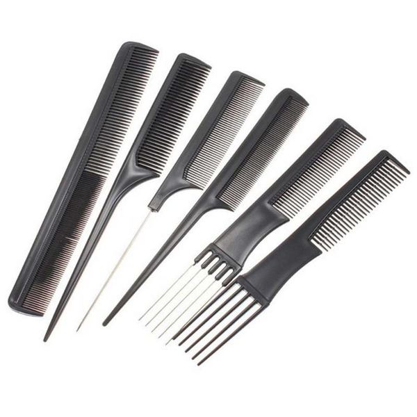 comb kit bag 10 cha shu black and white with pattern pointed tail comb dense tooth plastic ten sets, Brown
comb kit bag 10 cha shu black and white with pattern pointed tail comb dense tooth plastic ten sets, Brown