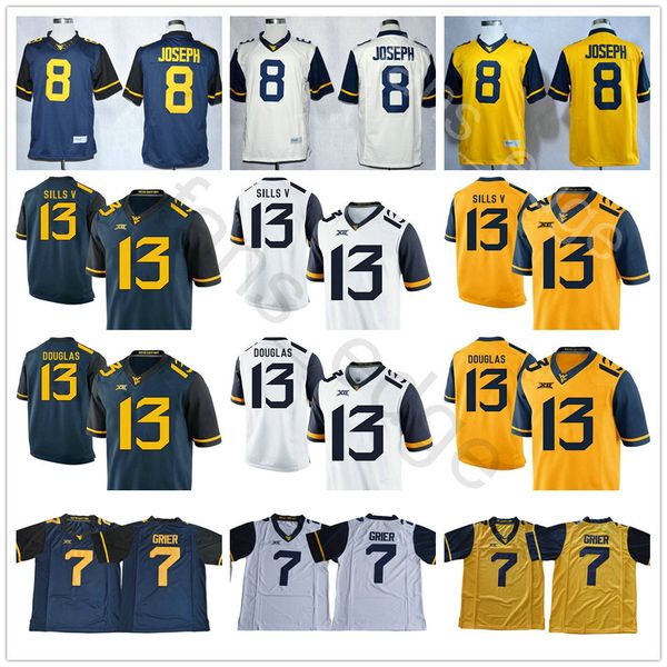 west virginia mountaineers college 7 will grier jersey 8 karl joseph 13 david sills v 13 rasul douglas yellow blue white football jerseys, Black
west virginia mountaineers college 7 will grier jersey 8 karl joseph 13 david sills v 13 rasul douglas yellow blue white football jerseys, Black