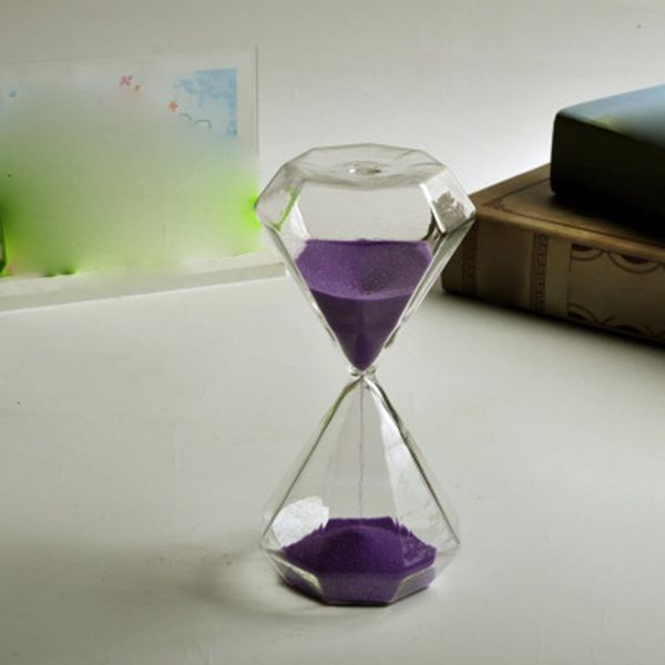 large 30 minutes diamond hourglass meter time creative glass home decoration graduation season birthday gift other clocks accessories
large 30 minutes diamond hourglass meter time creative glass home decoration graduation season birthday gift other clocks accessories