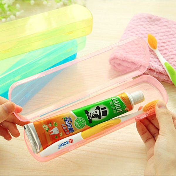 portable clear toothbrush carrying case toothpaste storage boxes for hiking camping travle
portable clear toothbrush carrying case toothpaste storage boxes for hiking camping travle