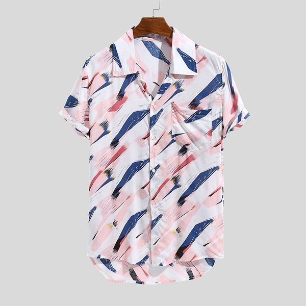 hawaiian printed short sleeve shirt men casual men's shirt streetwear camisa loose beachwear buttons blouse camisa masculina, White;black
hawaiian printed short sleeve shirt men casual men's shirt streetwear camisa loose beachwear buttons blouse camisa masculina, White;black