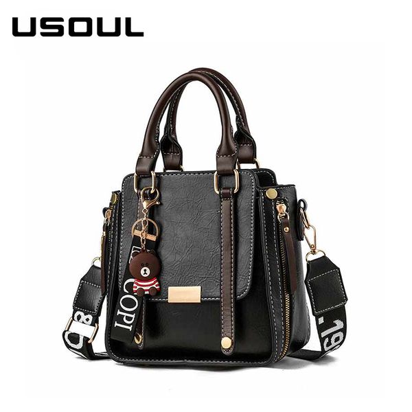 usoul vintage women leather handbags brown bear zipper women bags bucket bag fashion tassel female crossbody bag
usoul vintage women leather handbags brown bear zipper women bags bucket bag fashion tassel female crossbody bag