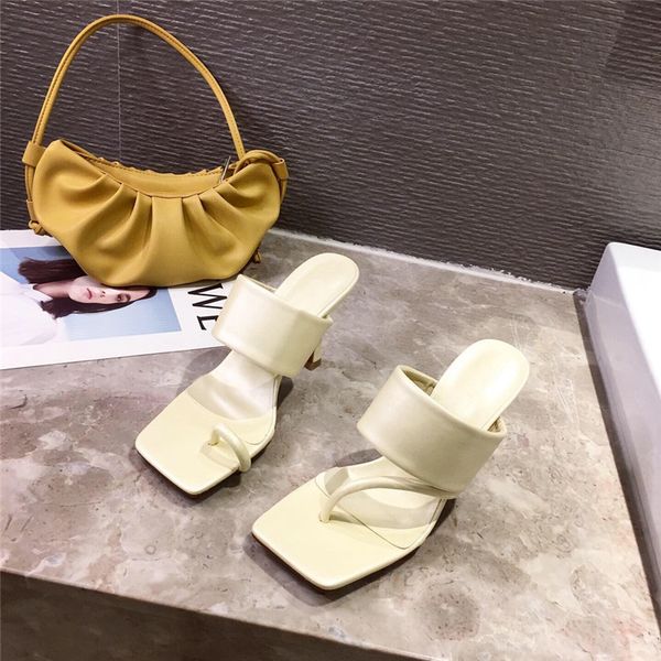 pu leather slippers womans shoes elegant square toe thin high heels sandals fashion flip flops women slides, Black
pu leather slippers womans shoes elegant square toe thin high heels sandals fashion flip flops women slides, Black
