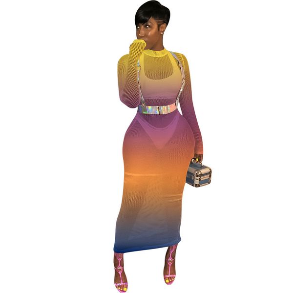 summer dress woman clothing gradient color plus size dress women spliced hollow out bodycon party dress long sleeve column dresses, Black;gray
summer dress woman clothing gradient color plus size dress women spliced hollow out bodycon party dress long sleeve column dresses, Black;gray