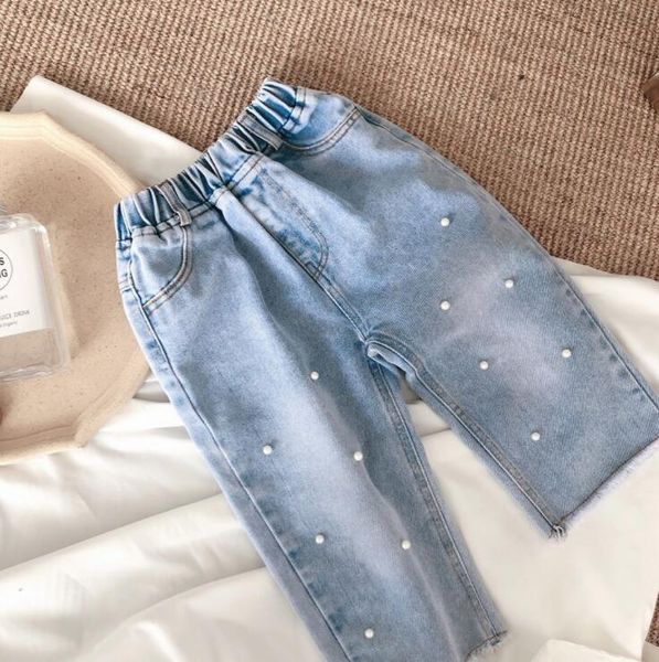 2020 new girls denim beading pants summer fashion girls jean pants 2-7t qh510, Blue
2020 new girls denim beading pants summer fashion girls jean pants 2-7t qh510, Blue