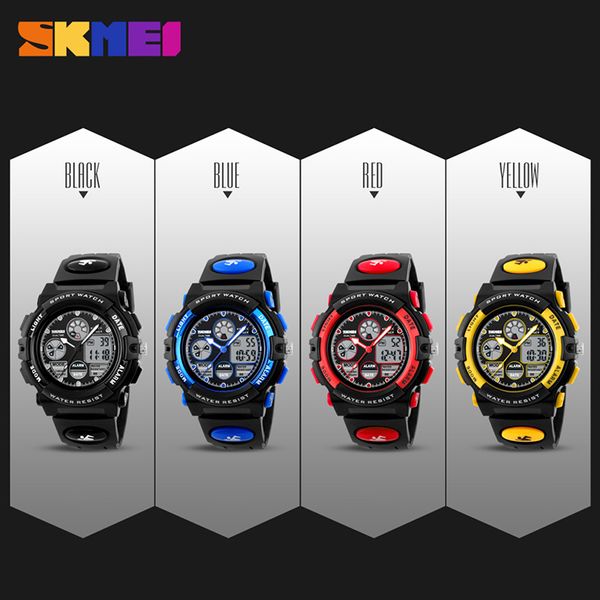 kids boys girls skmei digital alarm waterproof sports analogue children watch, Slivery;brown
kids boys girls skmei digital alarm waterproof sports analogue children watch, Slivery;brown