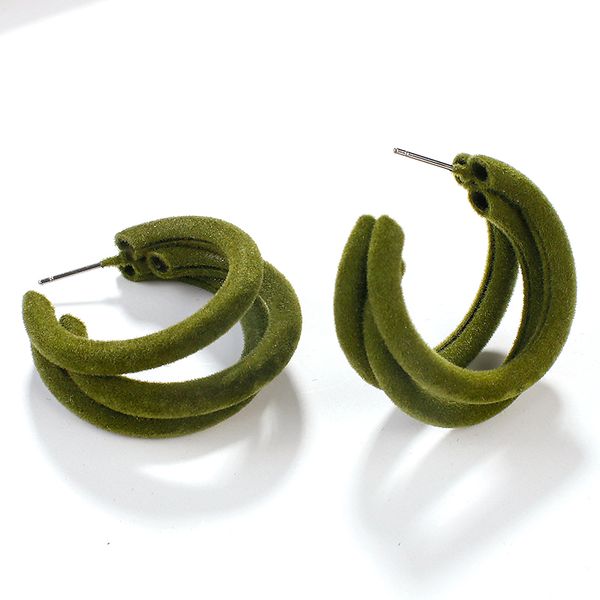 aensoa 2020 new fashion velvet c shape earrings winter velvet big hoop earrings for women girl gifts fashion jewelry, Golden;silver
aensoa 2020 new fashion velvet c shape earrings winter velvet big hoop earrings for women girl gifts fashion jewelry, Golden;silver