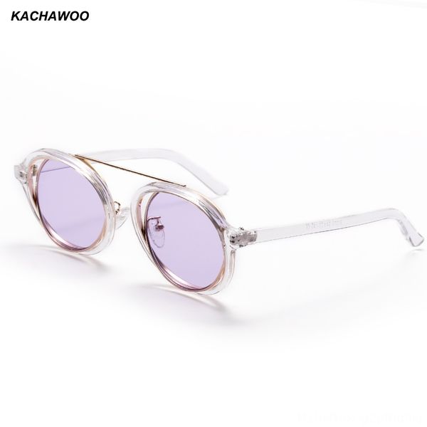 kachawoo vintage round sunglasses male metal transparent frame sunglasses purple black retro sun glasses female 2018 uv400, White;black
kachawoo vintage round sunglasses male metal transparent frame sunglasses purple black retro sun glasses female 2018 uv400, White;black