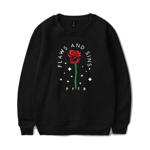 web celebrity payton moormeier pytn print o-neck capless hoodie sweatshirt round collar men/women steeetwear, Black
web celebrity payton moormeier pytn print o-neck capless hoodie sweatshirt round collar men/women steeetwear, Black