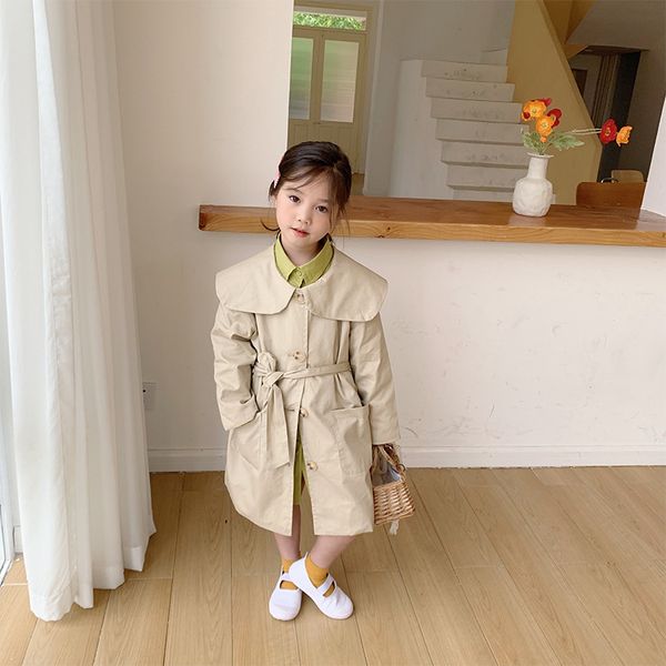 new style 2020 girls fashion turn-down collar long trench jackets 2-7 years kids loose casual 3 colors coats outwears, Blue;gray
new style 2020 girls fashion turn-down collar long trench jackets 2-7 years kids loose casual 3 colors coats outwears, Blue;gray