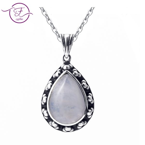 2019 new listing s925 sterling silver pendant necklace large pear shape 10 * 14 moon stone retro necklace engagement party
2019 new listing s925 sterling silver pendant necklace large pear shape 10 * 14 moon stone retro necklace engagement party