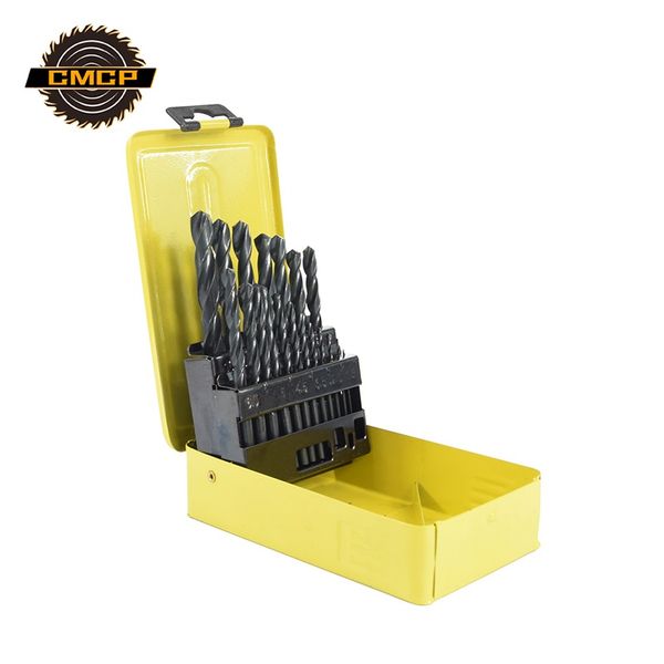 19pcs 1.0-10mm hss twist drill bit set nitriding coating metric drill bit core wood metal drilling
19pcs 1.0-10mm hss twist drill bit set nitriding coating metric drill bit core wood metal drilling