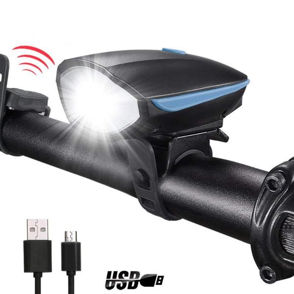 bicycle bell usb charging bike horn light headlight cycling multifunction ultra bright electric 120db horn bell
bicycle bell usb charging bike horn light headlight cycling multifunction ultra bright electric 120db horn bell
