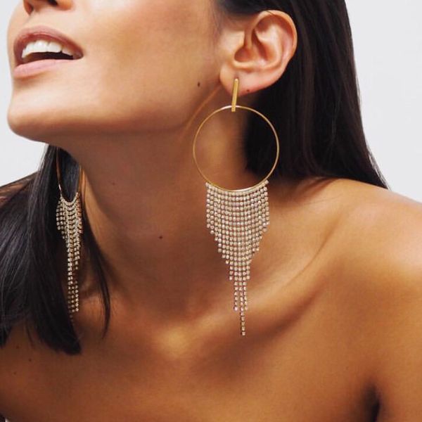rhinestone tassel earrings for women crystal earrings for women luxury jewelry long dangle earring party gift, Silver
rhinestone tassel earrings for women crystal earrings for women luxury jewelry long dangle earring party gift, Silver