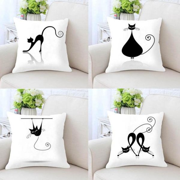 black and white cat cushion modern minimalist home decor cute cartoon animal reflection sofa throw pillows for kids bedroom
black and white cat cushion modern minimalist home decor cute cartoon animal reflection sofa throw pillows for kids bedroom