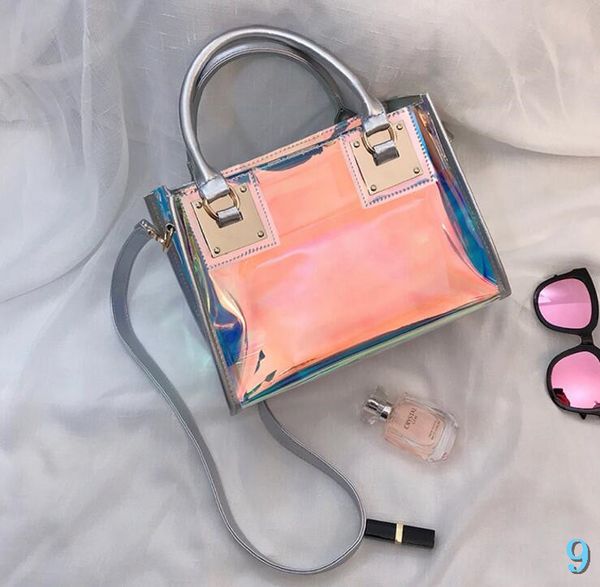 designer transparent hologram handbags ladies new fashion laser crossbody handbag pvc female big tote girl clear purses laser bag9
designer transparent hologram handbags ladies new fashion laser crossbody handbag pvc female big tote girl clear purses laser bag9