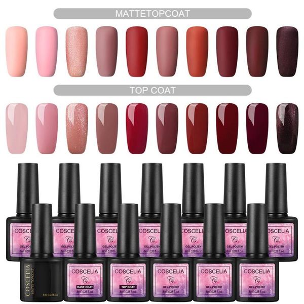 coscelia 8ml gel polish base coat nail for manicure 10pcs nail set with gel polish remover soak off manicure set
coscelia 8ml gel polish base coat nail for manicure 10pcs nail set with gel polish remover soak off manicure set