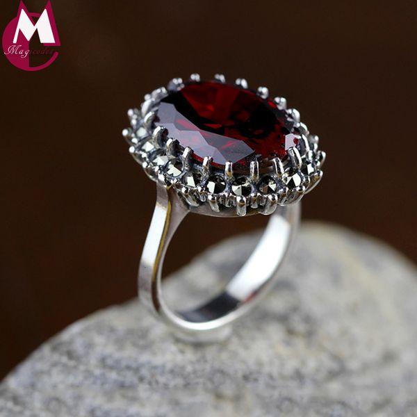 natural red garnet gemstone rings for women 925 sterling silver wedding rings fine jewelry gifts vintage ruby red stone sr52 cj191210, Slivery;golden
natural red garnet gemstone rings for women 925 sterling silver wedding rings fine jewelry gifts vintage ruby red stone sr52 cj191210, Slivery;golden