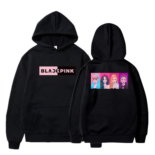 fashion korean blackpink hoodies harajuku sweatshirt men streetwear hoodie women clothing ropa adolescente mujer winter hooded, Black
fashion korean blackpink hoodies harajuku sweatshirt men streetwear hoodie women clothing ropa adolescente mujer winter hooded, Black