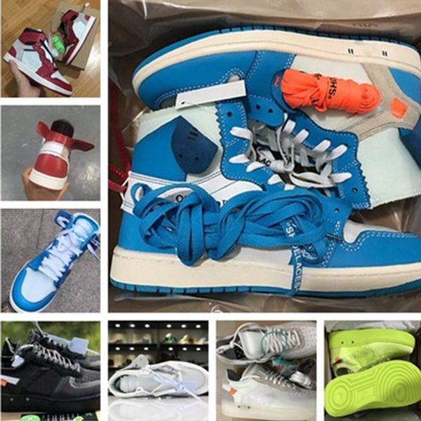 1 og basketball shoes off mens chicago red sneakers women designer shoes green white black trainers luxury sport shoes us5.5-12
1 og basketball shoes off mens chicago red sneakers women designer shoes green white black trainers luxury sport shoes us5.5-12