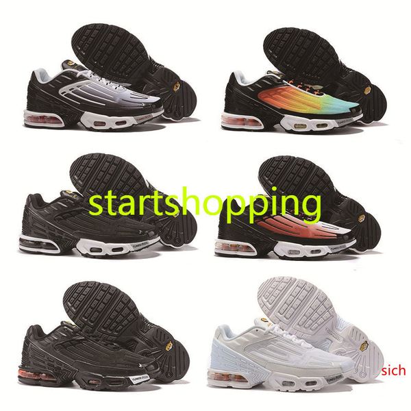 designs 2019 plus tn iii 3 runing shoes men women sneakers tuned black white tn ultra trainers luxury jogging sneakers size 36-45
designs 2019 plus tn iii 3 runing shoes men women sneakers tuned black white tn ultra trainers luxury jogging sneakers size 36-45