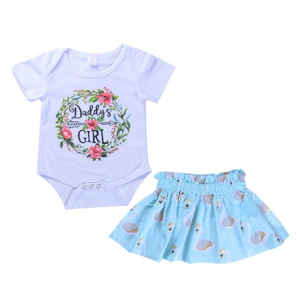 infant baby girls clothes suits white romper daddy floral +ruched blue swan print skirt bebe girls clothes sets
infant baby girls clothes suits white romper daddy floral +ruched blue swan print skirt bebe girls clothes sets