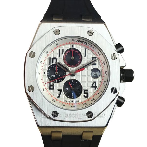 fashion sports automatic mechanical watch chronograph watch 316l stainless steel case rubber strap luxury mens automatic watch, Slivery;brown
fashion sports automatic mechanical watch chronograph watch 316l stainless steel case rubber strap luxury mens automatic watch, Slivery;brown