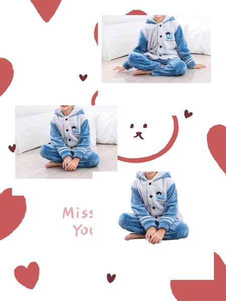 осенью и зимой детские коралловые бархат пижамы мальчиков утолщенной детских весной и осенью детские фланель домашней одежды, Blue;red
осенью и зимой детские коралловые бархат пижамы мальчиков утолщенной детских весной и осенью детские фланель домашней одежды, Blue;red