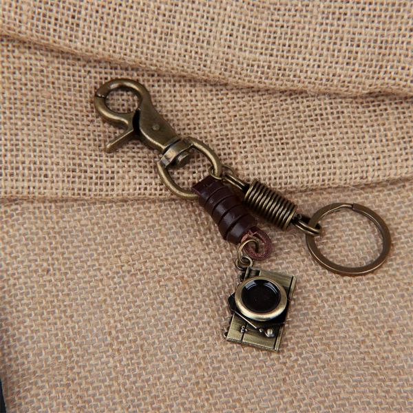 vintage camera pendant antique leather metal key chain key holder for men women jewelry trinket gift for men or women, Silver
vintage camera pendant antique leather metal key chain key holder for men women jewelry trinket gift for men or women, Silver