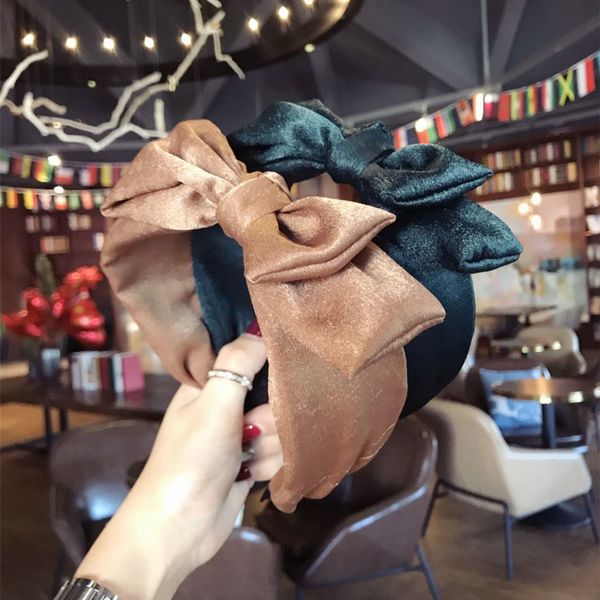 korea hairbands for women fabric solid color hair bows wide headbands girl flower crown fashion hair accessoires
korea hairbands for women fabric solid color hair bows wide headbands girl flower crown fashion hair accessoires